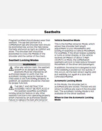 ford escape 2017 owners manual